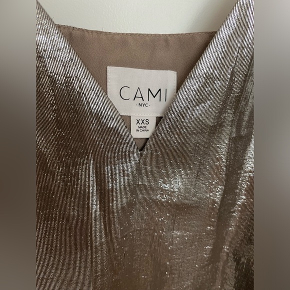 CAMI NYC NWOT Metallic Tank Sz XXS - Picture 5 of 6